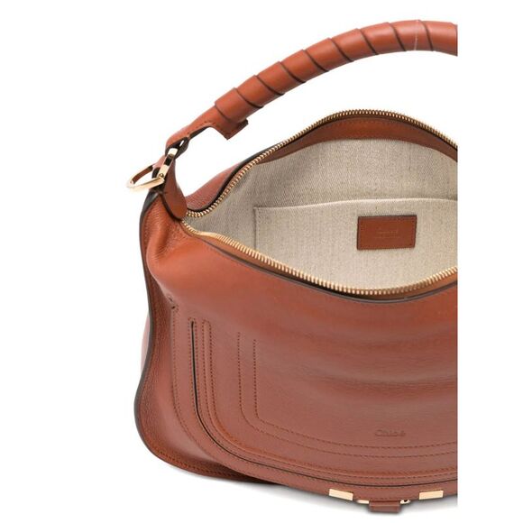 Chloe Women Small Marcie Soft Leather Shoulder Bag - Picture 4 of 5